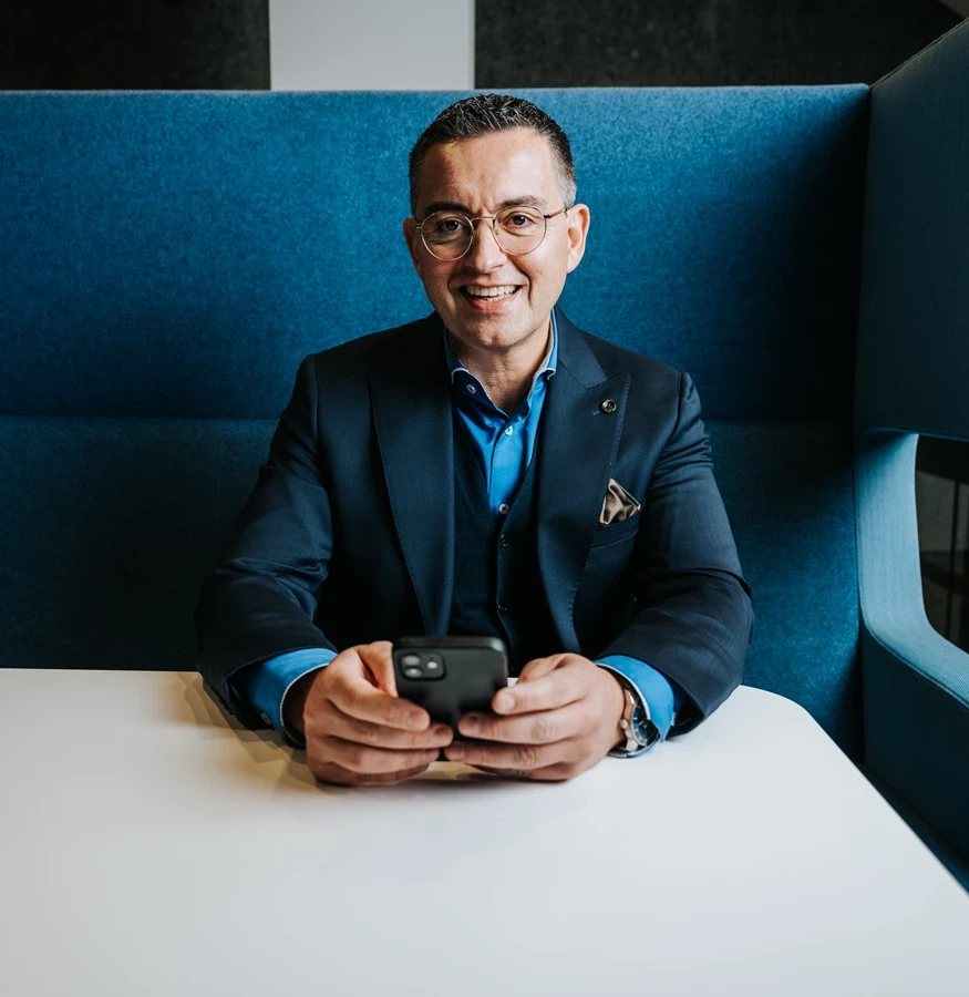 Antonio Van Wijk, productmanager bij NIBC Hypotheek.