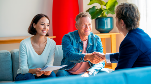 Adviseur Bij Stel Thuis