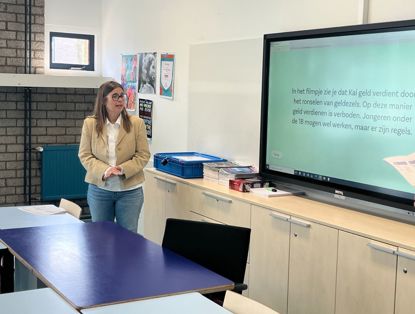 Claire Bank Voor De Klas