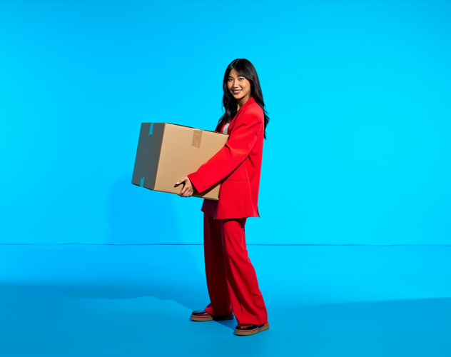 Verhuizen Jonge Vrouw 4