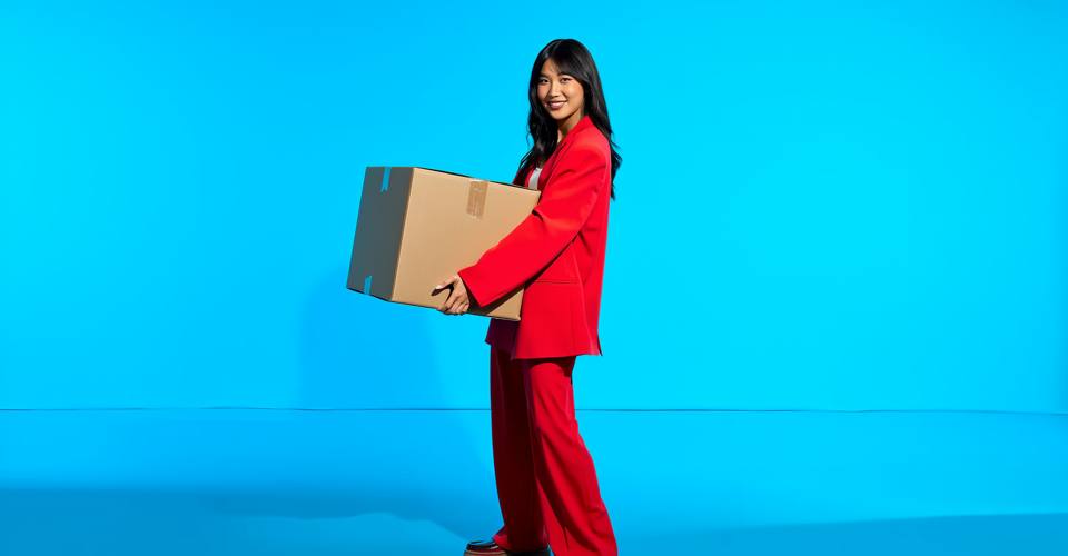 Verhuizen Jonge Vrouw 4